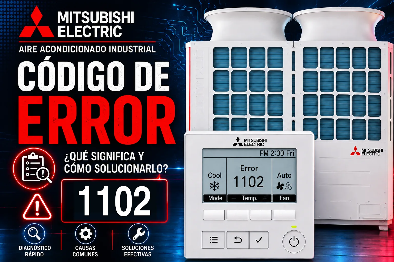 Error 1102 Mitsubishi Electric