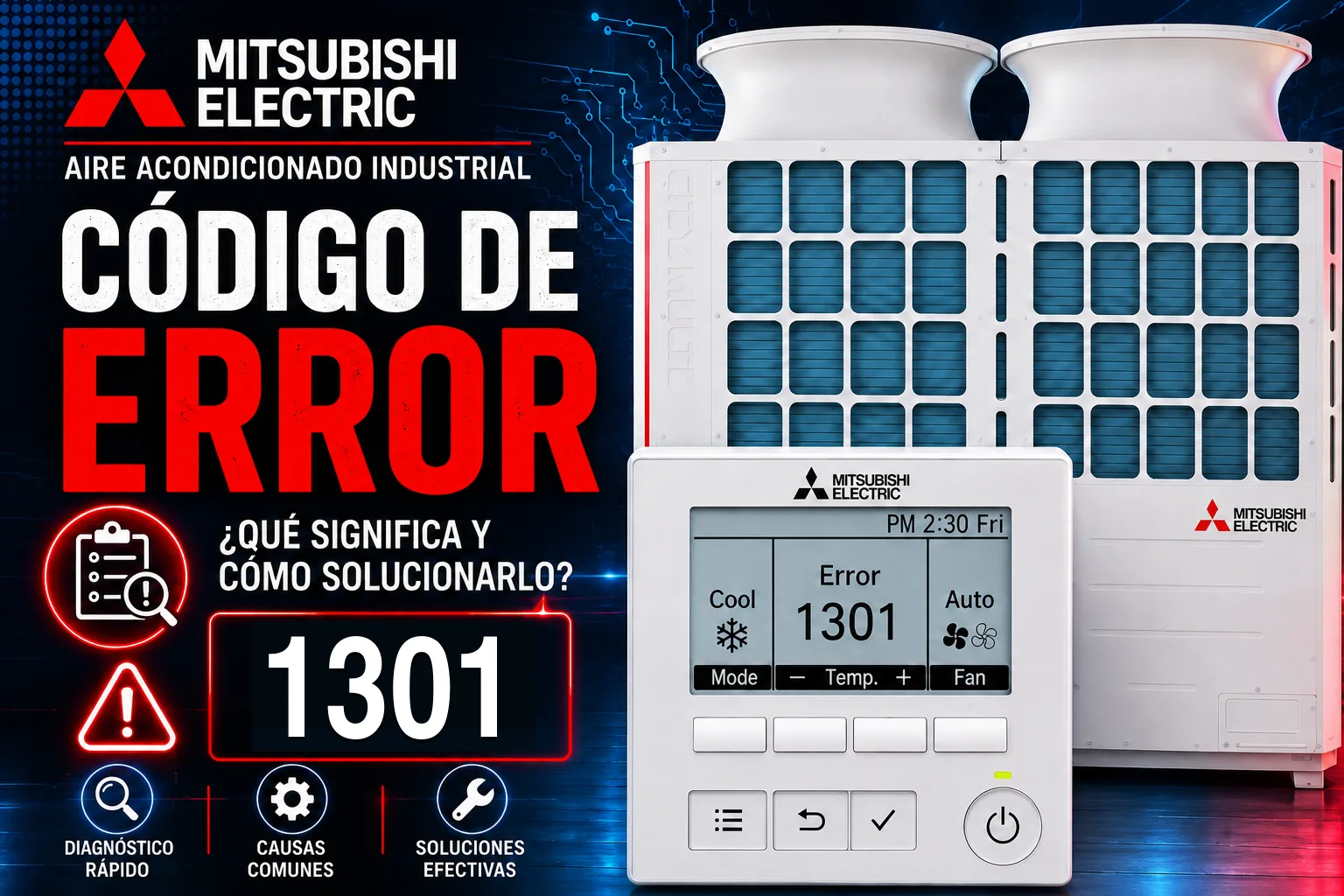 Error 1301 Mitsubishi Electric