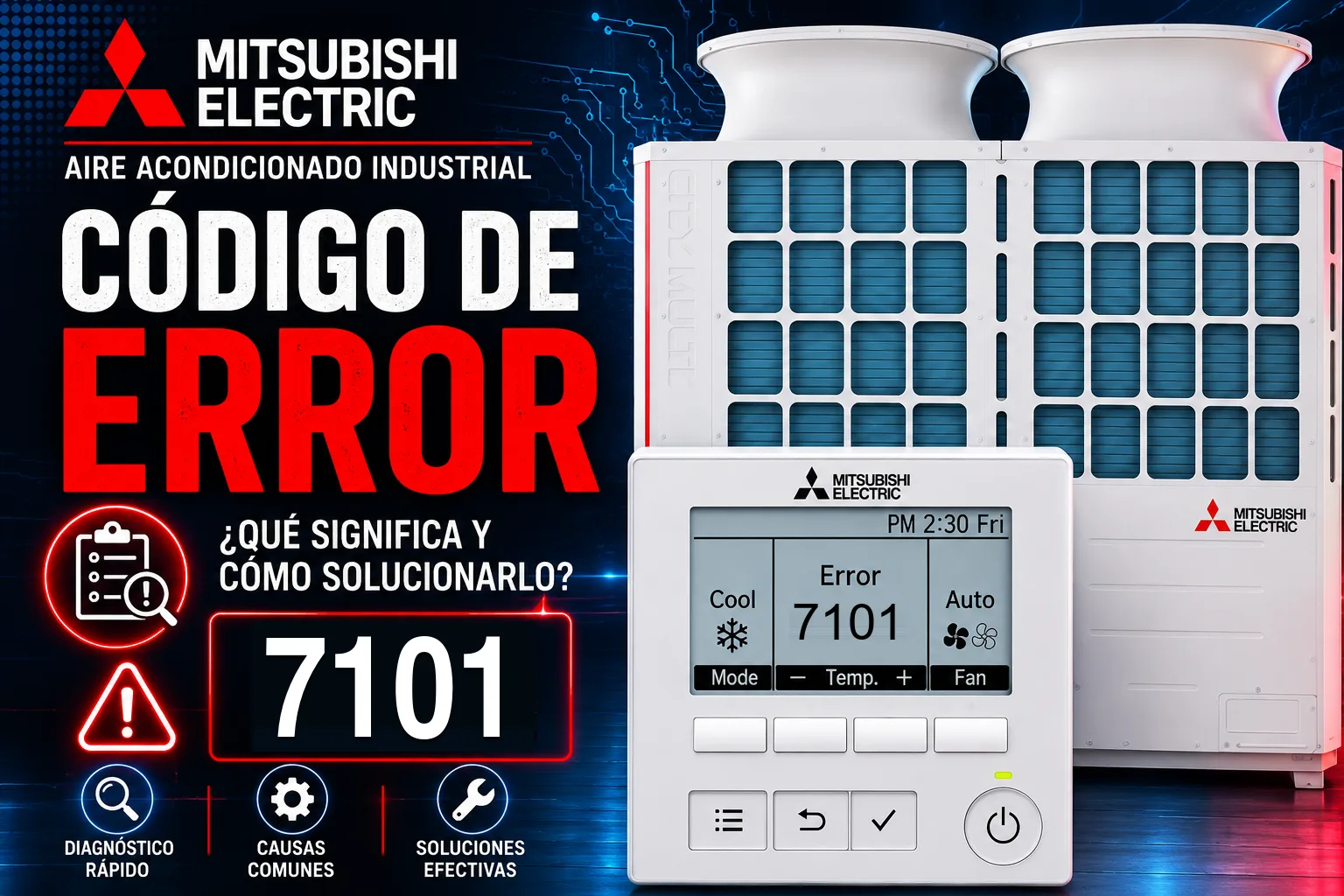 Error 7101 Mitsubishi Electric