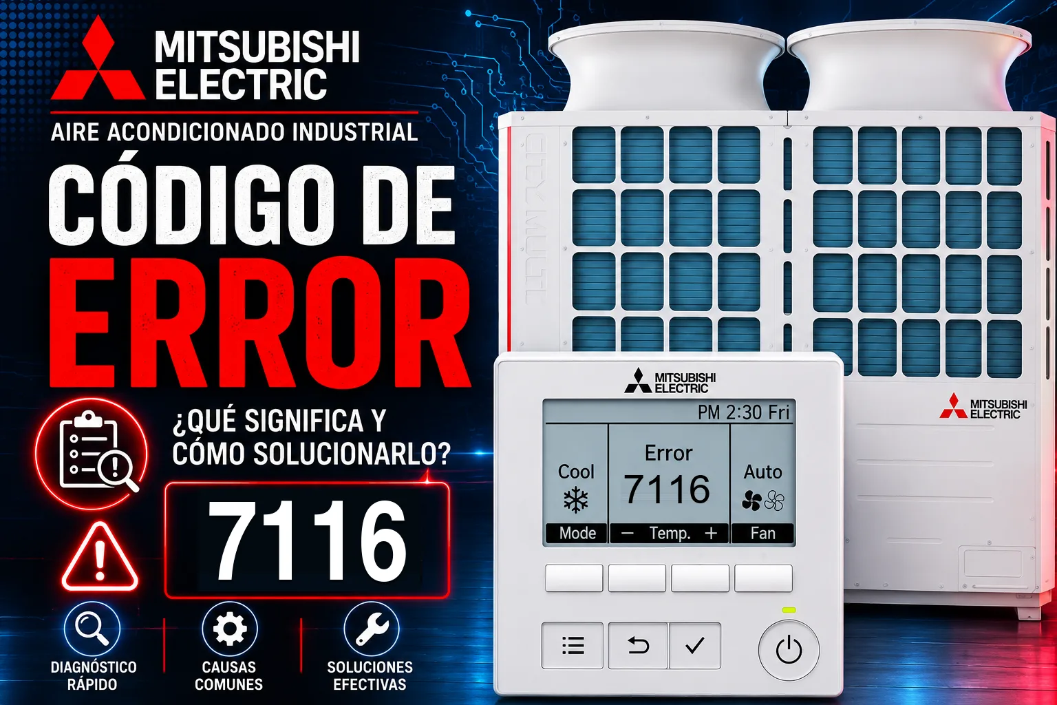 Error 7116 Mitsubishi Electric