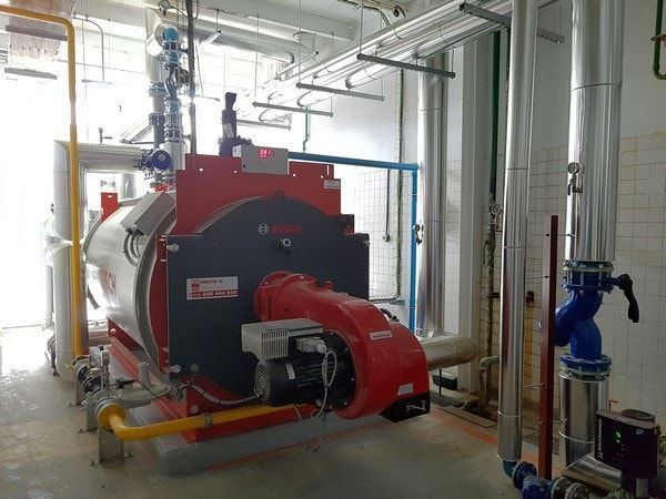 Calefacción de salas de proceso en industria farmacéutica ALL Sant Andreu de la Barca