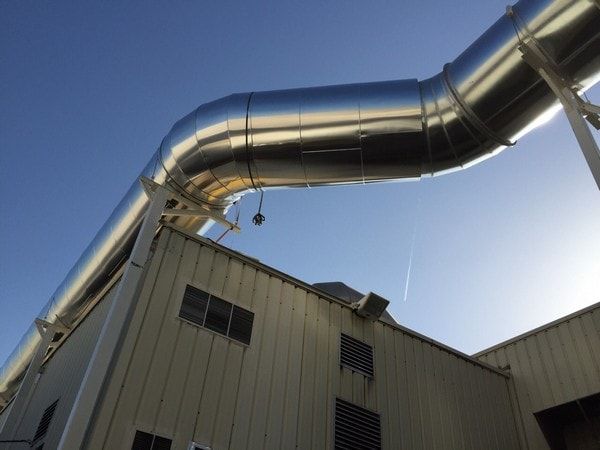 Calorifugado conductos de sistemas de depuración y tratamiento de aire en industria automóvil RTO Barcelona