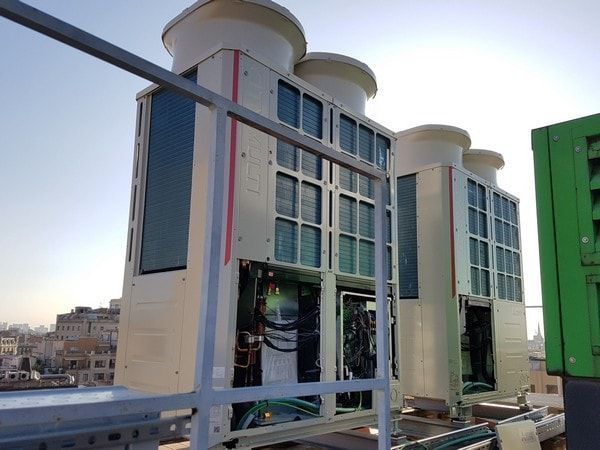 Climatización de oficinas de emisora de radio