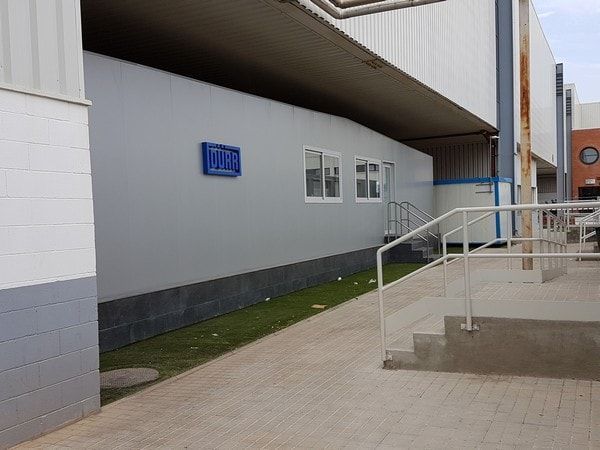 Reforma de caseta oficinas industria DRR Martorell