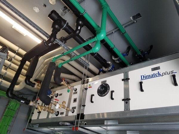 Unidad de tratamiento de aire comercial