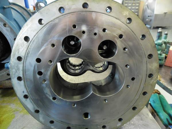 Componente de compresor de tornillo